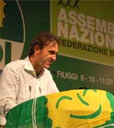 Angelo Bonelli all'assemblea nazionale dei Verdi il 10 ottobre 2009